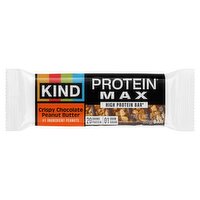 Kind Protein Max Crispy Chocolate Peanut Butter High Protein Bar, 2.2 oz