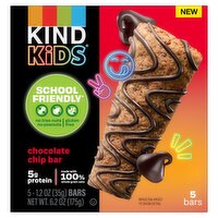 Kind Kids Chocolate Chip Bar, 1.2 oz, 5 count