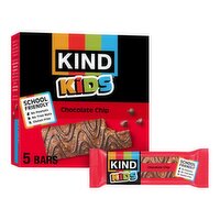 Kind Kids Chocolate Chip Bars, 1.2 oz, 5 count
