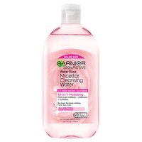 Garnier SkinActive Water Rose Micellar Cleansing Water Value Size, 23.7 fl oz