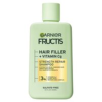 Garnier Fructis Hair Filler + Vitamin Cg Strength Repair Shampoo, 10.1 fl oz