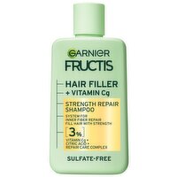 Garnier Fructis Hair Filler + Vitamin Cg Strength Repair Shampoo, 10.1 fl oz