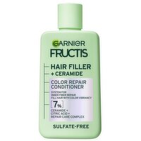 Garnier Fructis Hair Filler + Ceramide Color Repair Conditioner, 10.1 fl oz