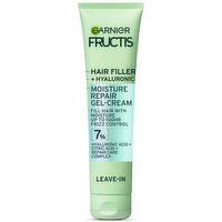 Garnier Fructis Hair Filler + Hyaluronic Moisture Repair Gel-Cream, 5.1 fl oz