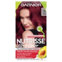 Garnier Nutrisse Goji Berry R2 Medium Intense Auburn Permanent Haircolor, one application