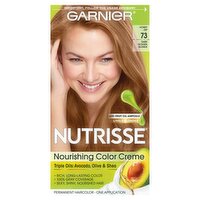 Garnier Nutrisse Honey Dip 73 Dark Golden Blonde Permanent Haircolor, one application