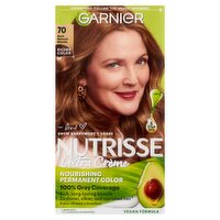 Garnier Nutrisse Ultra Crème 70 Dark Natural Blonde Nourishing Permanent Color, 1 application