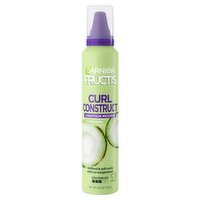 Garnier Fructis Coconut Water Curl Construct Creation Mousse, 6.8 oz, 6.8 Ounce