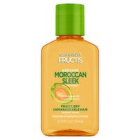 Garnier Fructis Sleek & Shine Moroccan Sleek Oil Treatment for Frizzy Hair, 3.75 fl. oz.