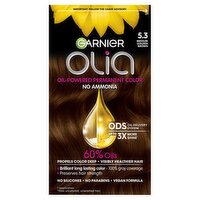 Garnier Olia 5.3 Medium Golden Brown Permanent Haircolor, 1 application, 1 Each