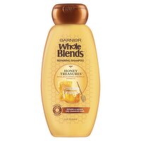 Garnier Whole Blends Honey Treasures Repairing Shampoo, 22 fl oz