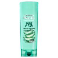 Garnier Fructis Pure Clean Fortifying Conditioner, With Aloe and Vitamin E Extract, 12 fl. oz.