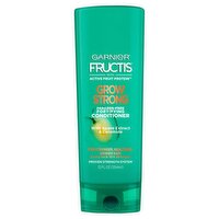 Garnier Fructis Grow Strong Conditioner, For Stronger, Healthier, Shinier Hair, 12 fl. oz.