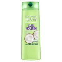 Garnier Fructis Curl Nourish Sulfate-Free Shampoo Infused with Coconut Oil and Glycerin 12.5 fl. oz.