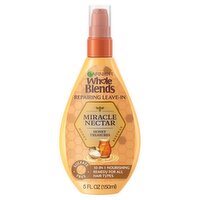 Garnier Whole Blends Leave-In Miracle Nectar Honey Treasures Treatment, 5 fl. oz., 5 Fluid ounce