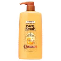 Garnier Whole Blends Repairing Conditioner Honey Treasures, For Damaged Hair, 26.6 fl. oz.