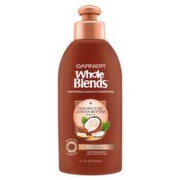 Garnier Whole Blends Leave-In Conditioner with Coconut Oil & Cocoa Butter Extracts, 5 fl. oz.