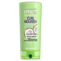 Garnier Fructis Curl Nourish Paraben-free Conditioner Infused with Coconut Oil & Glycerin 21 fl. oz.