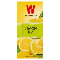 Wissotzky Tea Lemon Tea Bags, 25 count, 1.76 oz