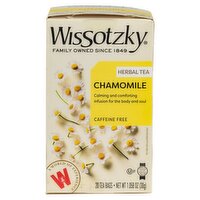 Wissotzky Chamomile Herbal Tea Bags, 20 count, 1.058 oz