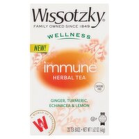 Wissotzky Wellness Immune Herbal Tea Bags, 20 count, 1.62 oz
