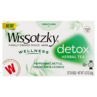 Wissotzky Wellness Detox Herbal Tea Bags, 20 count, 1.62 oz