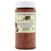 The Nutmeg Spice Co. Kansas City Steak Rub, 8 oz