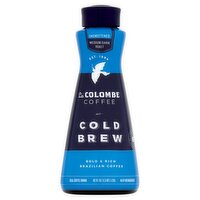 La Colombe Cold Brew Unsweetened Medium/Dark Roast Real Coffee Drink, 42 fl oz