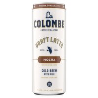 La Colombe Mocha Draft Latte Coffee Roasters Real Coffee Drink, 11 fl oz, 11 Fluid ounce