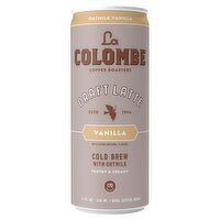 La Colombe Vanilla Draft Latte Coffee Roasters Real Coffee Drink, 11 fl oz