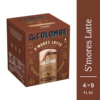 La Colombe Draft Latte S'mores Latte Real Coffee Drink Limited Edition, 9 fl oz, 4 count