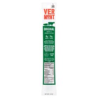 Vermont Smoke & Cure Original Beef & Pork Stick, 1.0 oz