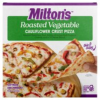 Milton's Roasted Vegetable Cauliflower Crust Pizza, 11 oz