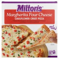 Milton's Margherita Four Cheese Cauliflower Crust Pizza, 11 oz