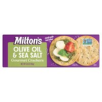 Milton's Craft Bakers Olive Oil & Sea Salt Gourmet Crackers, 6.8 oz