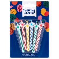 Bakery Crafts Birthday Candles, 12 count