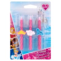 Disney Princess Birthday Candles, 6 count