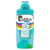 Bubba 16oz Kids Flo Refresh Crystal Ice w/ Rock Candy and Kiwi Color Wash Water Bottle, 3+