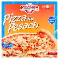 Frankel's Homestyle Products Pizza for Pesach 9" Pizza Pie, 12 oz