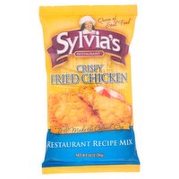 Sylvia's Restaurant Crispy Fried Chicken Restaurant Recipe Mix, 10 oz, 10 Ounce