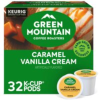 Green Mountain Coffee Roasters Caramel Vanilla Cream Coffee K-Cup Pods, 32 count, 10.6 oz