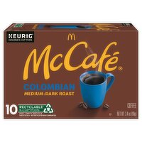 McCafé Colombian Medium-Dark Roast Coffee K-Cup Pods, 10 count, 3.4 oz