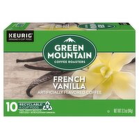 Green Mountain Coffee Roasters French Vanilla Coffee K-Cup Pods, 10 count, 3.3 oz