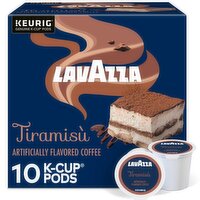 Lavazza Tiramisù Coffee K-Cup Pods, 0.35 oz, 10 count