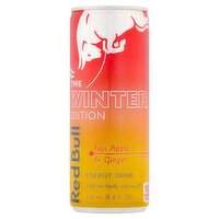 Red Bull Fuji Apple & Ginger Energy Drink The Winter Edition, 8.4 fl oz