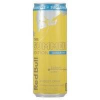 Red Bull The Summer Edition Sugarfree Sudachi Lime Energy Drink, 12 fl oz