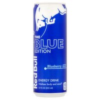 Red Bull The Blue Edition Blueberry Energy Drink, 12 fl oz