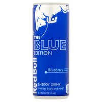 Red Bull The Blue Edition Blueberry Energy Drink, 8.4 fl oz