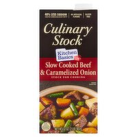 Kitchen Basics Slow Cooked Beef & Caramelized Onion Culinary Stock, 32 oz