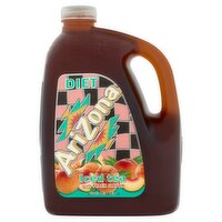 AriZona Diet Sun Brewed Style Iced Tea with Peach Flavor, 128 fl oz l oz , 128 Fluid ounce